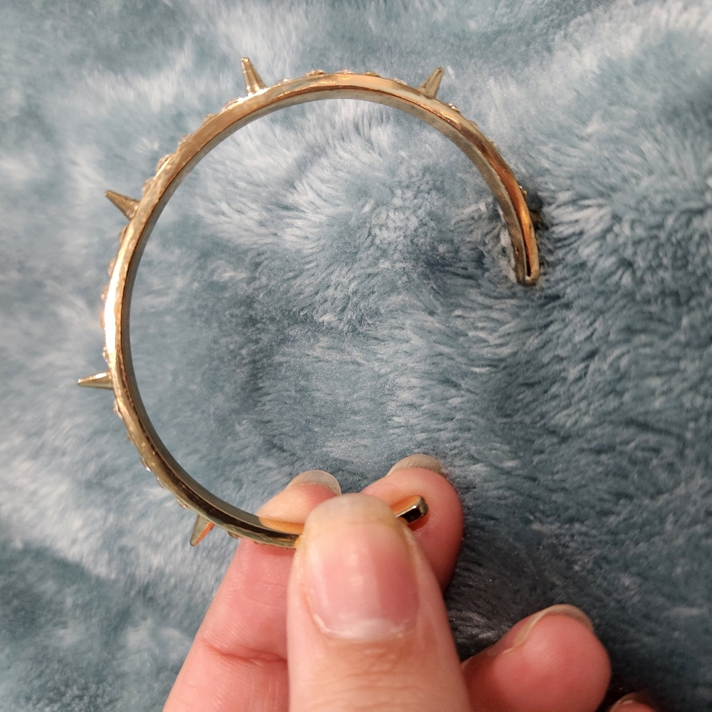 BCBGeneration Gold Spike Bracelet